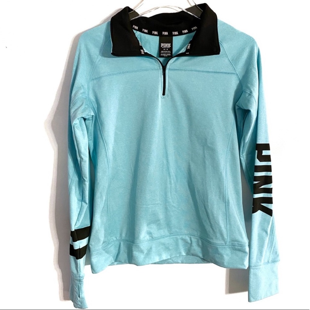 PINK Victoria’s Secret 1/4 Zip Running Pullover